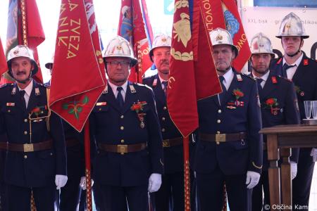 Slovesnost ob odprtju prizidka Prostovoljnega gasilskega društva Tunjice (53)